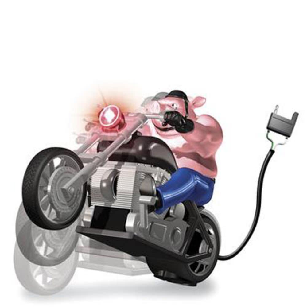 Hitch Critters Animated Ball Hitch Cover and Brake Light - Wheelie Hog