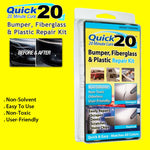 Quick 20 Bumper Fiberglass and Plastic Repair Kit