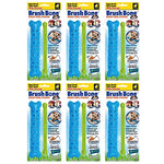 BrushBone - Dog Toothbrush Bone - 6 Pack