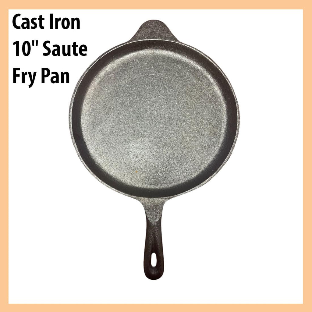 Kitchenrite 10" Preseasoned Cast Iron Cookware