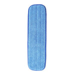 36" Blue Wet Pad Microfiber Replacement Mop Pad Refill Commercial Cleaning