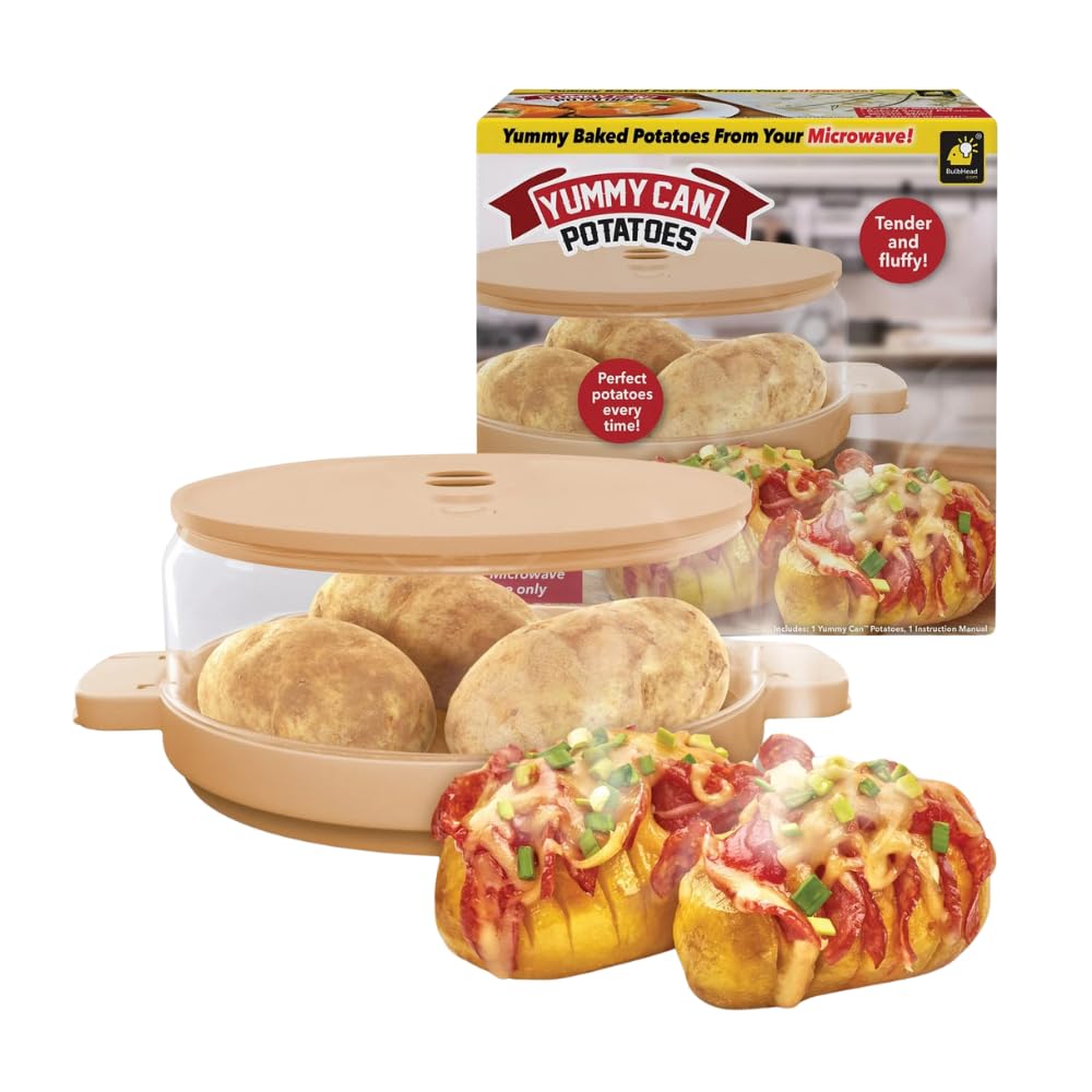 Yummy Can Potatoes - Microwave Potato Cooker