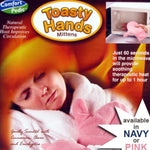 Comfort Pedic Toasty Hands Heated Mittens (Pink)