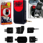talk on cell phone through car radio