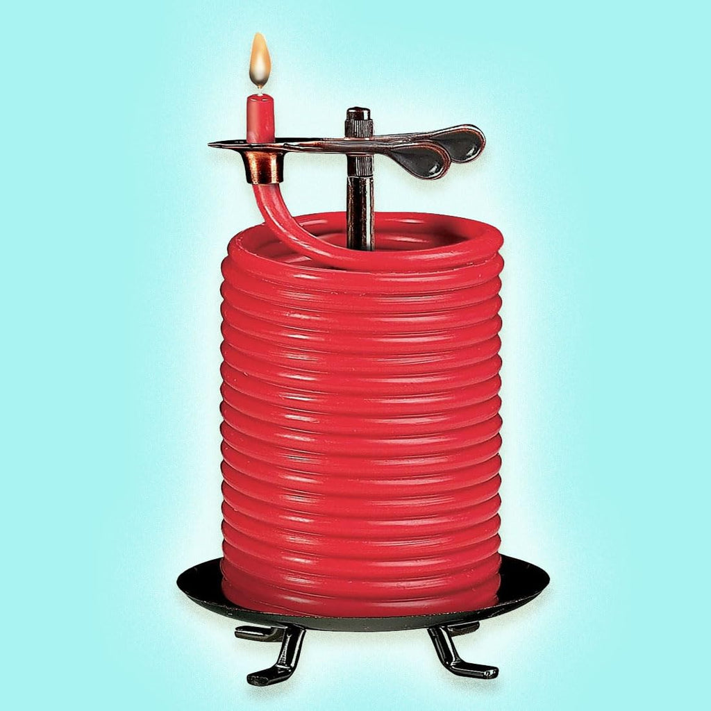 Candle by the Hour - 80 Hour Red Cinnamon Candle (20559BR)