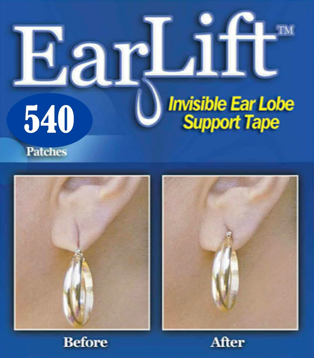 Earlift Earring Support Patches - 9 Pack (540 patches)