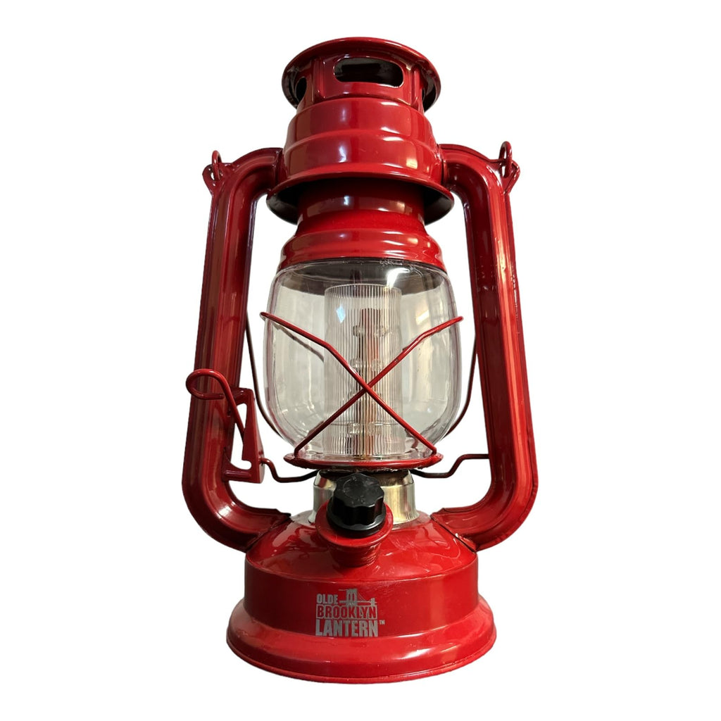 Olde Brooklyn Lantern - Red