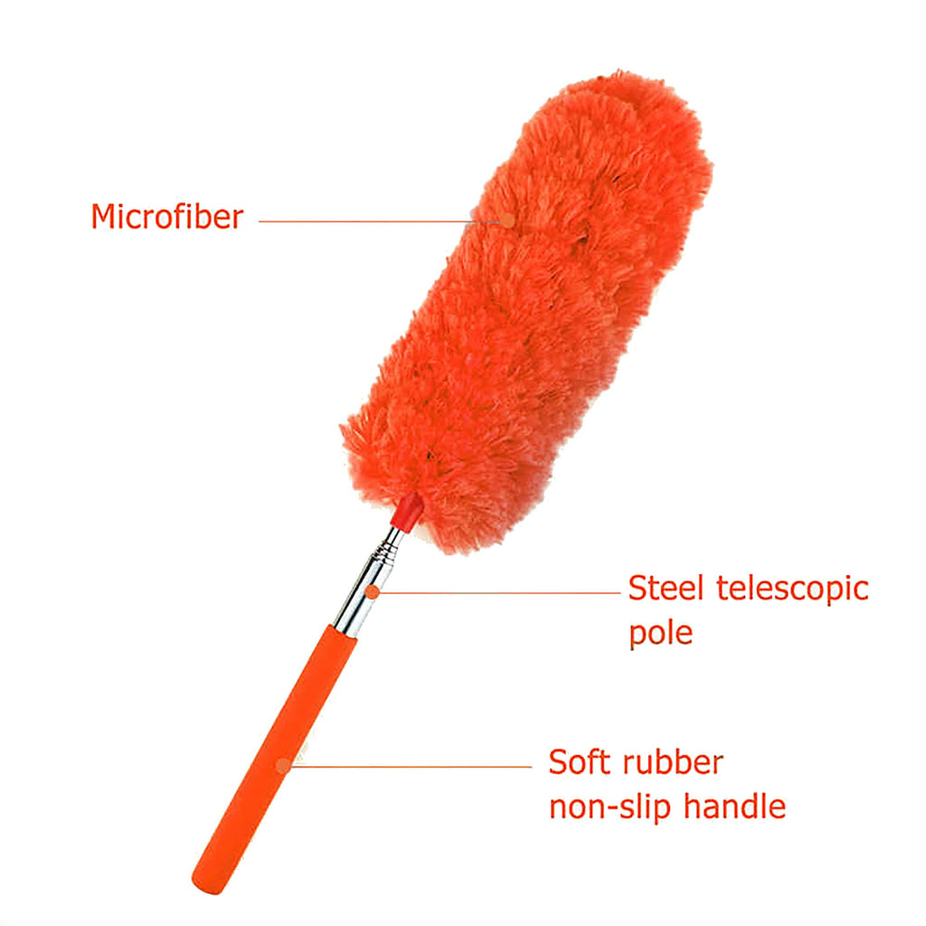 Telescoping Small Microfiber Duster - Single - Pink