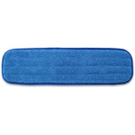 36" Blue Wet Pad Microfiber Replacement Mop Pad Refill Commercial Cleaning