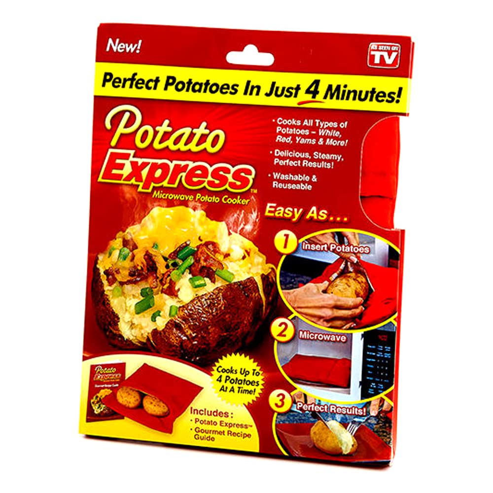 Potato Express: The Ultimate Microwave Cooker for Potatoes and Veggies