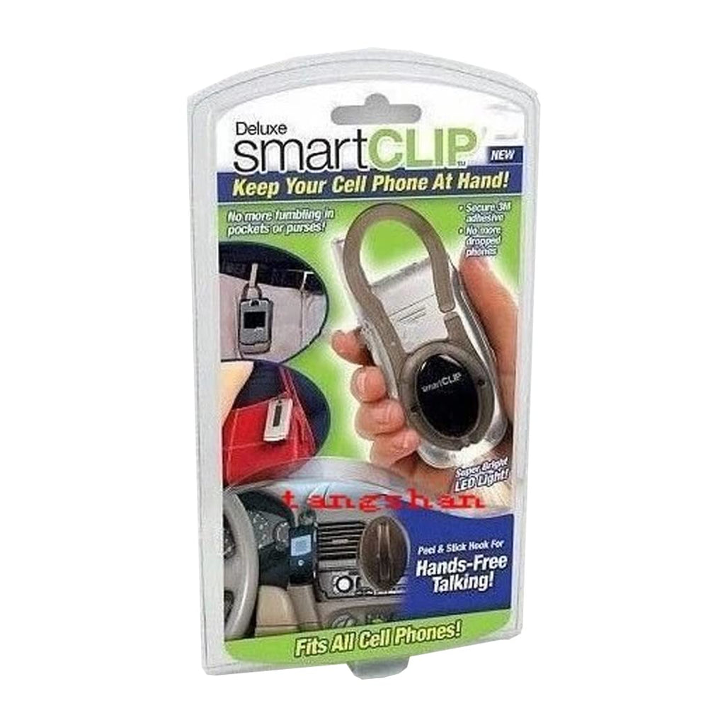 Deluxe Smart Clip- Universal-  Fits All Cellphones- Charcoal Gray (1)