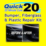 Quick 20 Bumper Fiberglass and Plastic Repair Kit