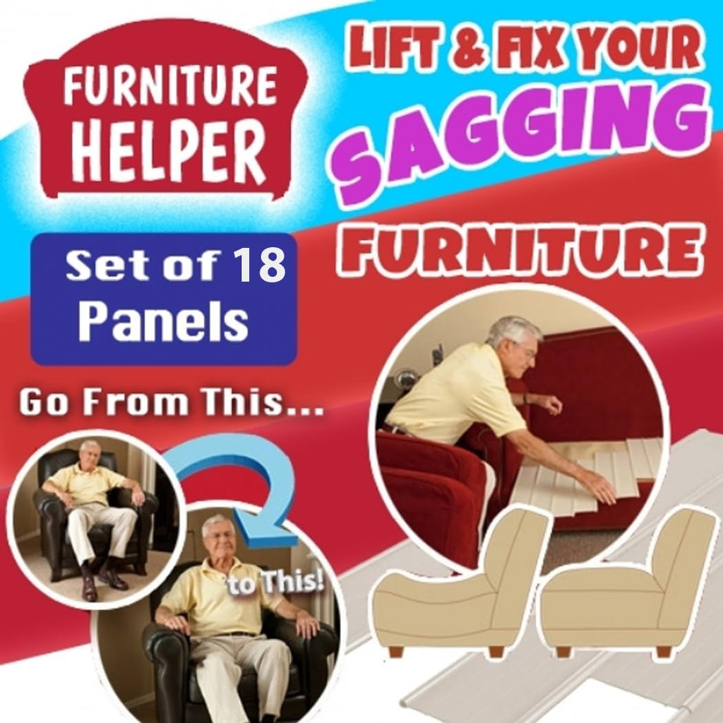 Furniture Fix - 18-Piece Set for Sagging Sofa Support