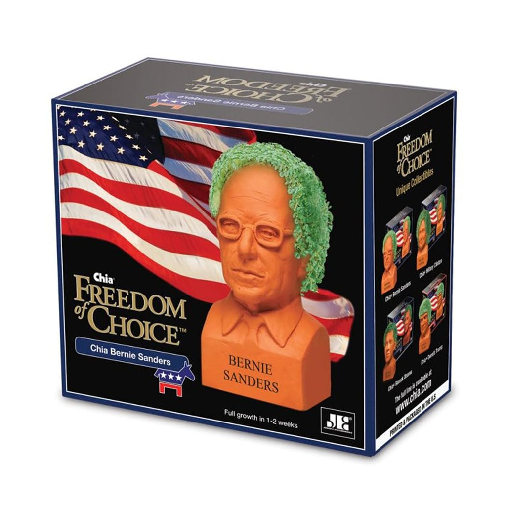 Chia Pet Planter - Freedom of Choice Bernie Sanders