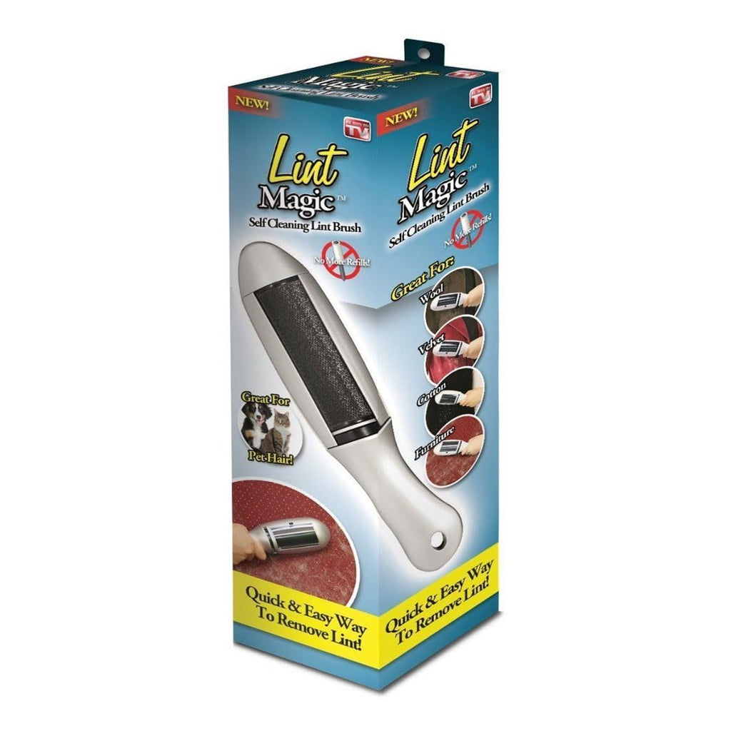 Lint Magic: Self Cleaning Lint Brush Pill Fuzz Lint Pet Hair