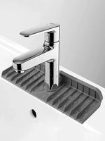 Kitchen Sink Splash Guard - Gray - Small  (13.75" x 5.7")