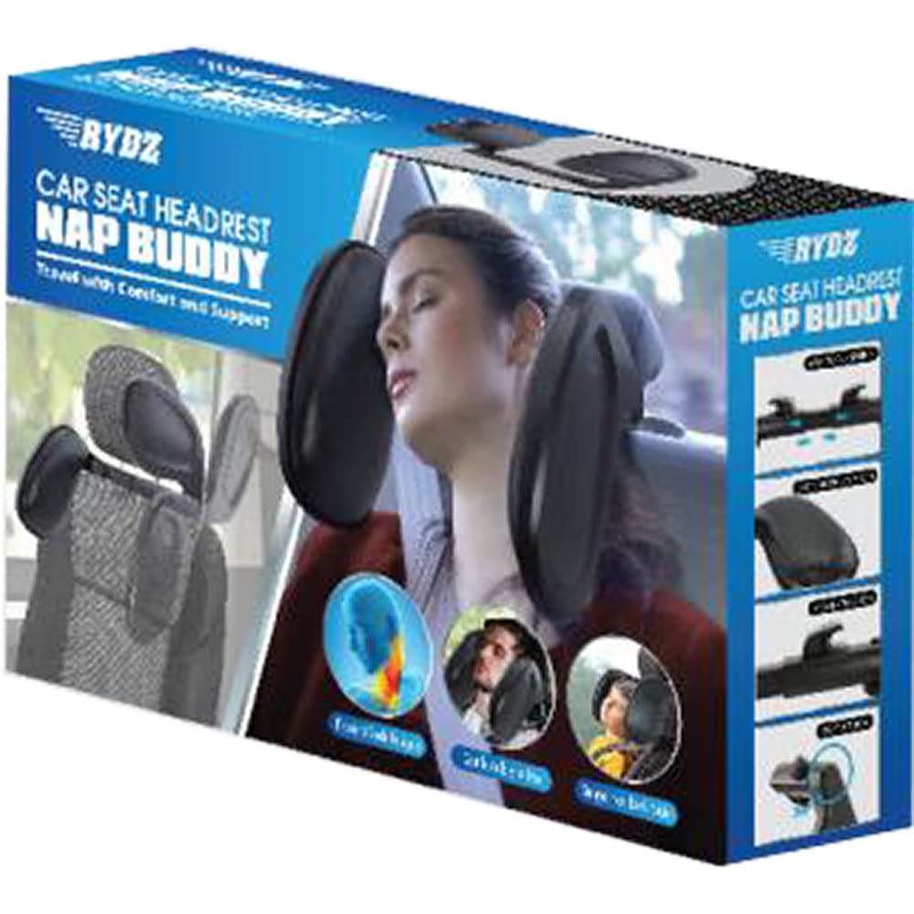 Car Seat Headrest Nap Buddy - Travel with Comfort and Support