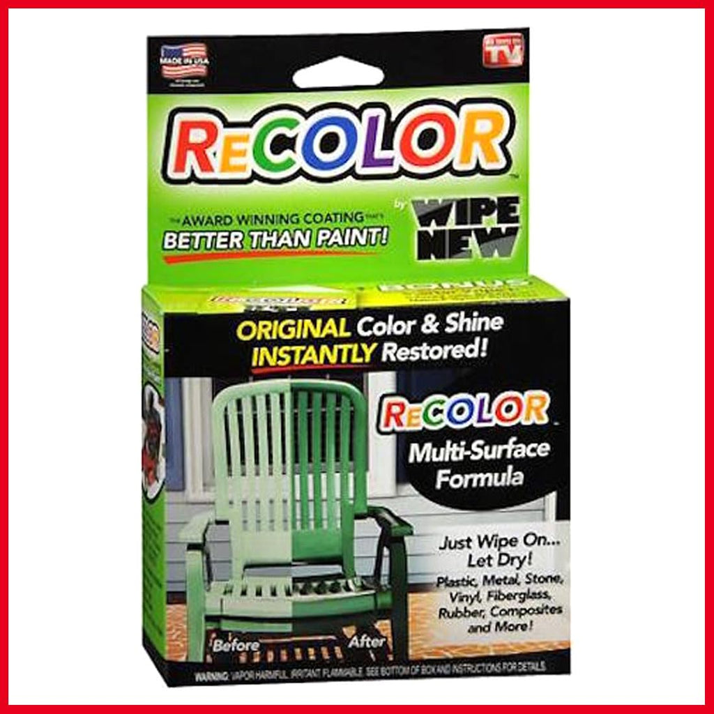 Wipe New Recolor Furniture Restorer Wipe-On Applicator