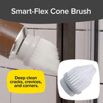 Horsepower Scrubber 5-Pack Premium Replacement Heads for Electric Spin Scrubber