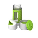 Fruition 20oz Fruit and Tea Infuser Bottle (Green)