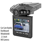 Car Cam Buddy - 2.5 inch HD Camera Recorder Car Cam with Endless Loop Recording