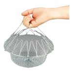Chef Basket 12-in-1 Stainless Steel Strainer, Fryer, Steamer & Colander