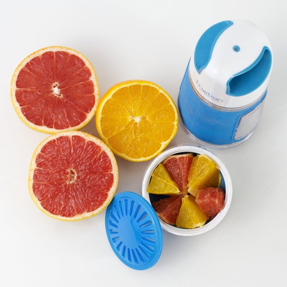 Fruition 20oz Fruit and Tea Infuser Bottle (BLUE)