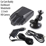 Car Cam Buddy Dashboard Windshield Cam -14 Hours Record Time