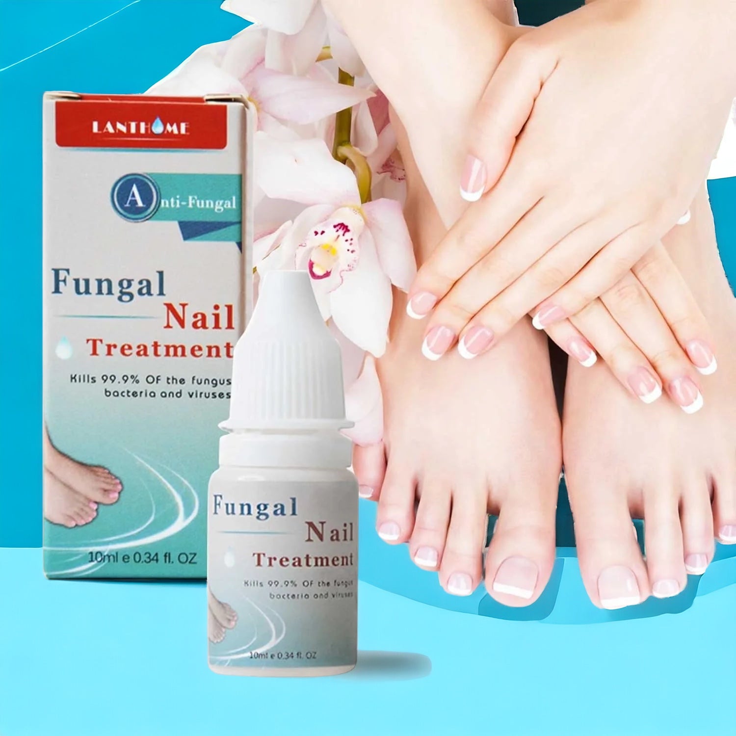 Anti Fungal Nail Treatment Finger Toe Care Fungus Fungi Liquid Repair  Solution - NK Industries LTD