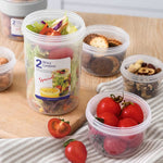 2-Way Meal Prep Container with Detachable Top - 330mL