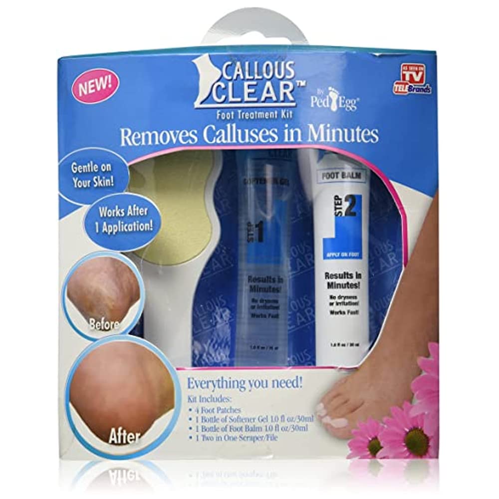  PedEgg Jumbo As Seen On TV, Gently Removes Calluses