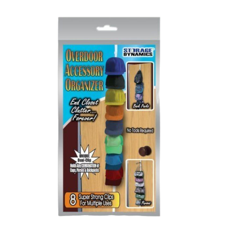 Ideaworks Multipurpose Overdoor Organizer White JB6271