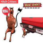 Hitch Critters Animated Ball Hitch Cover and Brake Light - Whoa Horsey