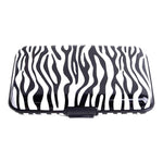 Aluminum Card Wallet - Unique and Durable - Zebra