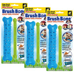 BrushBone - Dog Toothbrush Bone - Three Pack