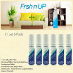 Frsh n Up Hair and Clothing Dry Spray Odor Eliminator (1 oz) 6 Pack