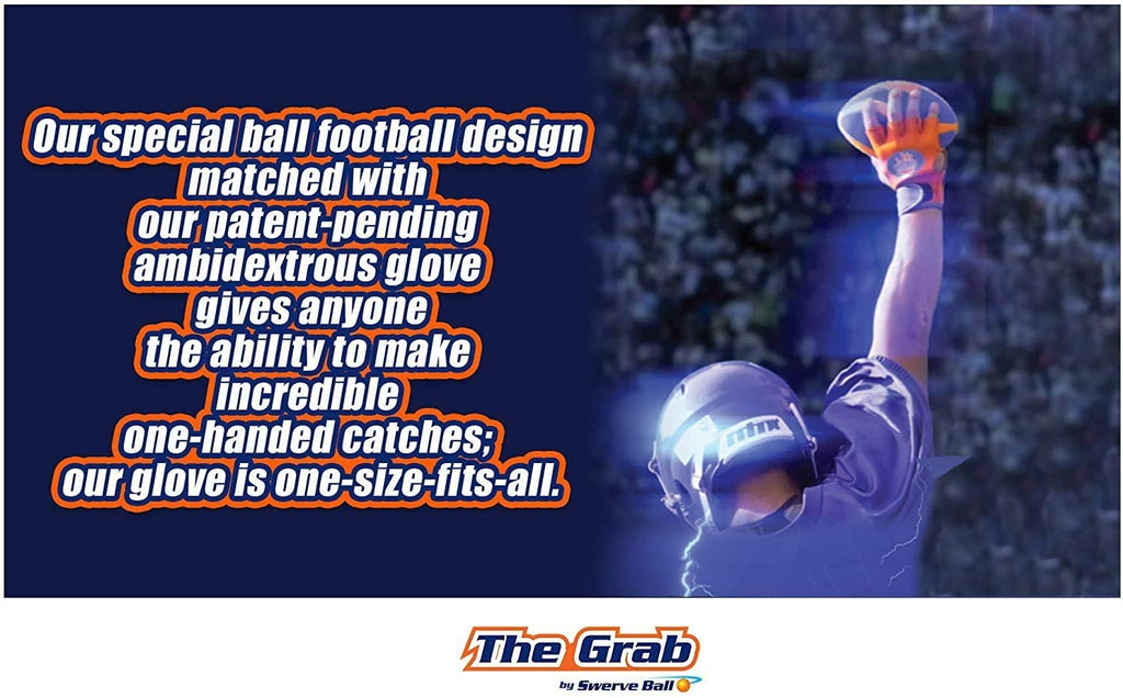 The Grab by Swerve Ball -Super Grip Football