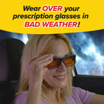 Battle Vision Storm Wrap Around Sunglasses - 2PK