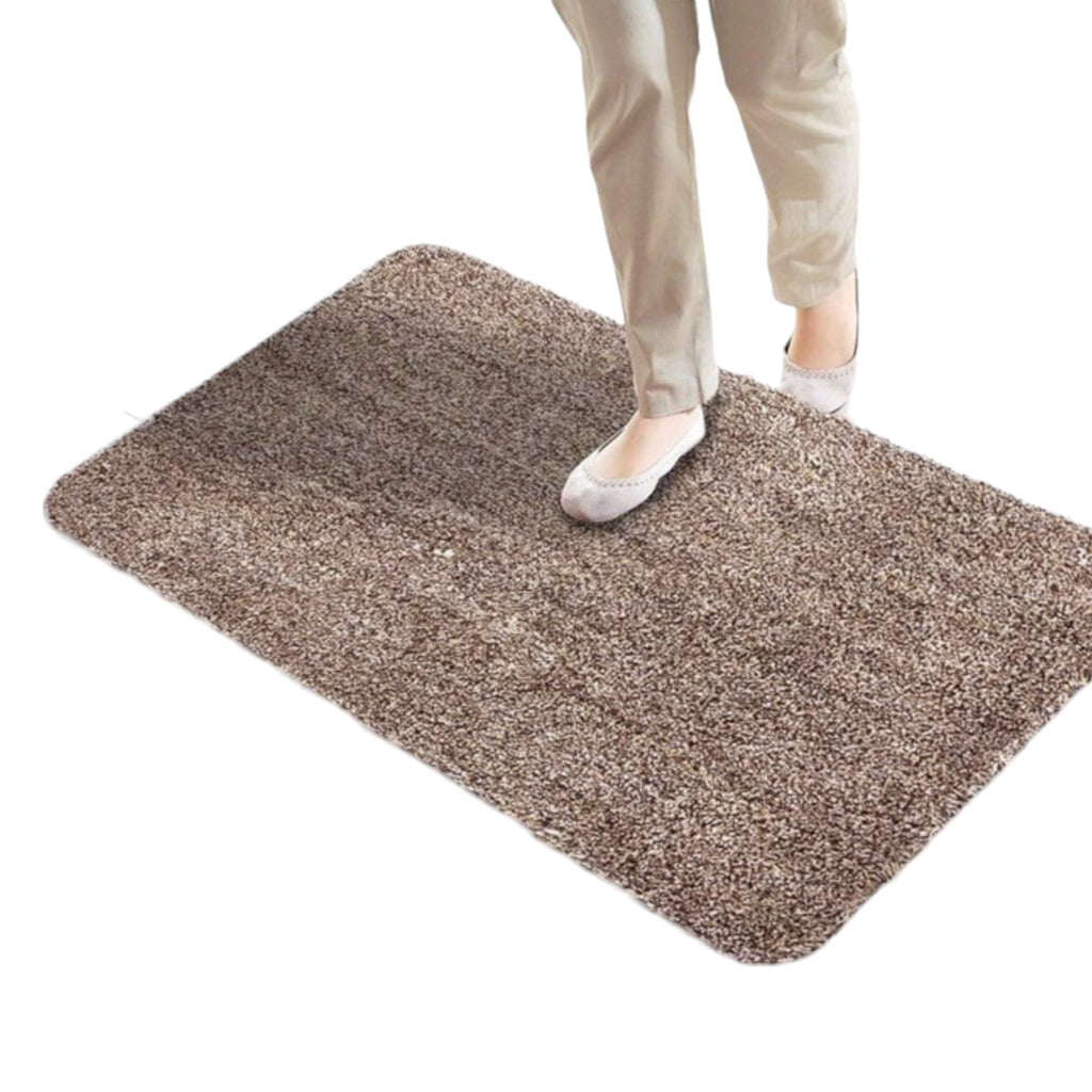Clean Step Clean Step Mat- Tan - Floor Door Mat for Indoor – TVTimeDirect
