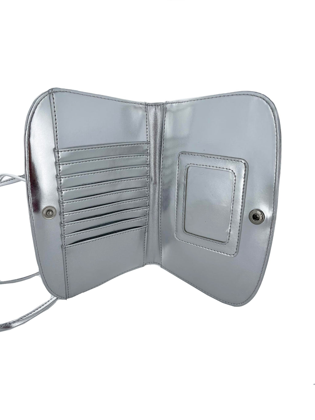Silver RFID Purse/Wallet - Your Ultimate Protection Against Theft