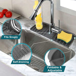Kitchen Sink Splash Guard - Gray - Small  (13.75" x 5.7")
