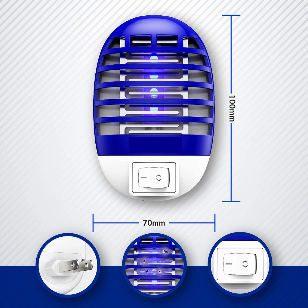 Mosquito Zapper with Night Lamp- Assorted Colors