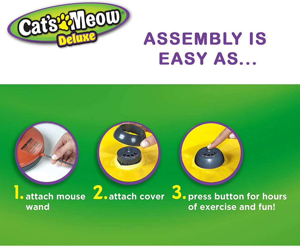 Cat's Meow- Motorized Wand Cat Toy