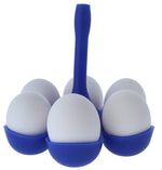 Silicone Six Egg Cooker: Perfectly Cook Six Eggs at Once