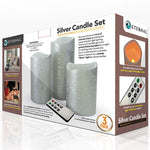 flickering flameless candles