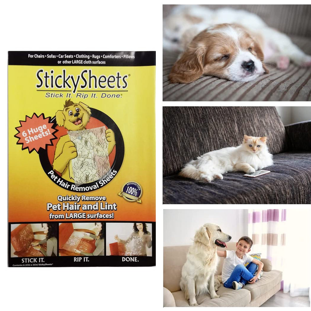 Sticky Sheets - Pet Hair Removal System - Single Sheet