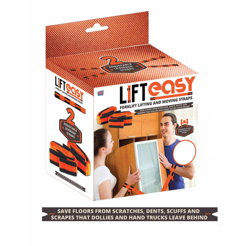 Lift Easy Lifting and Moving Straps - 800 lbs Capacity for Furniture and Appliances