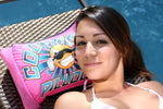 Cool Head Pillow - Pool Water-Filled Pillow, Blue
