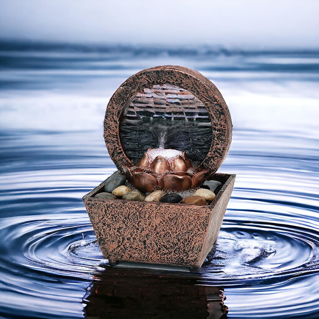 Raining Lotus LED Fountain