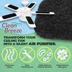 Clean Breeze Fan-Mounted Air Filters - Set of 3